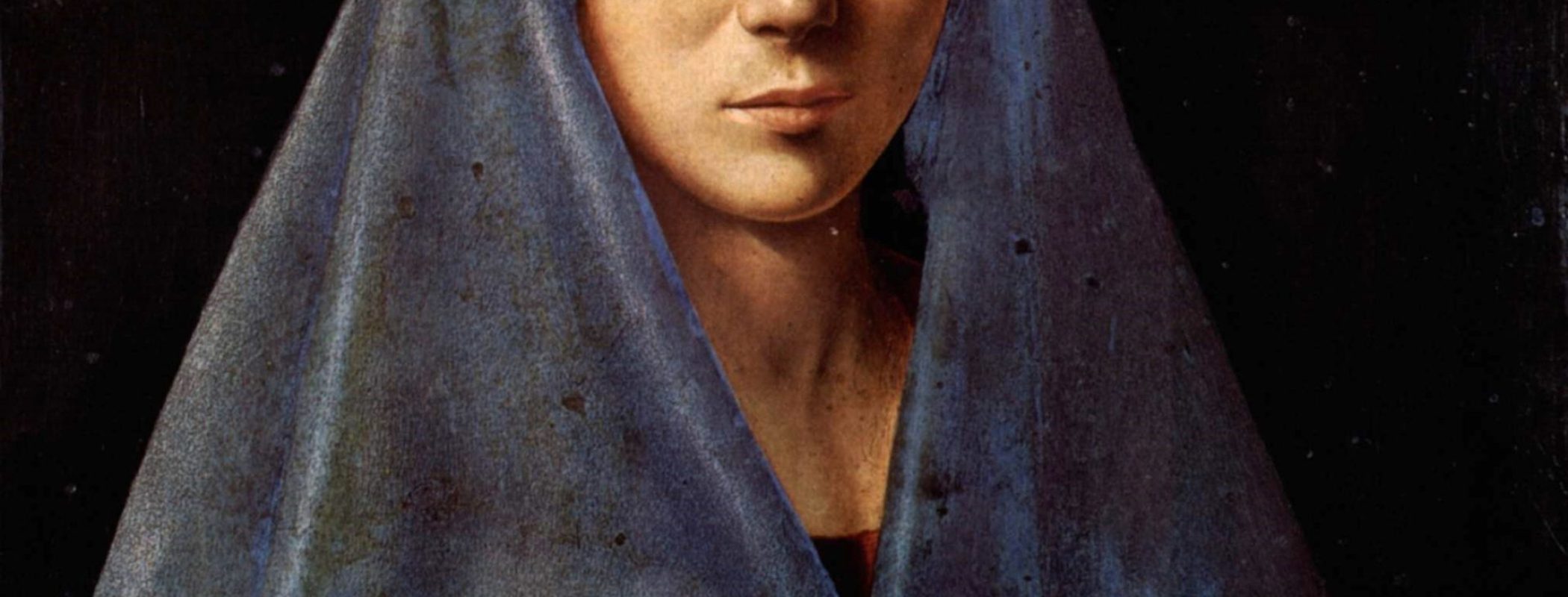 Figure 10:9. Antonello da Messina, Virgin Annunciate, c. 1475, oil on panel, 45 x 34.5 cm, Galleria Regionale della Sicilia, Sicily, Italy.
