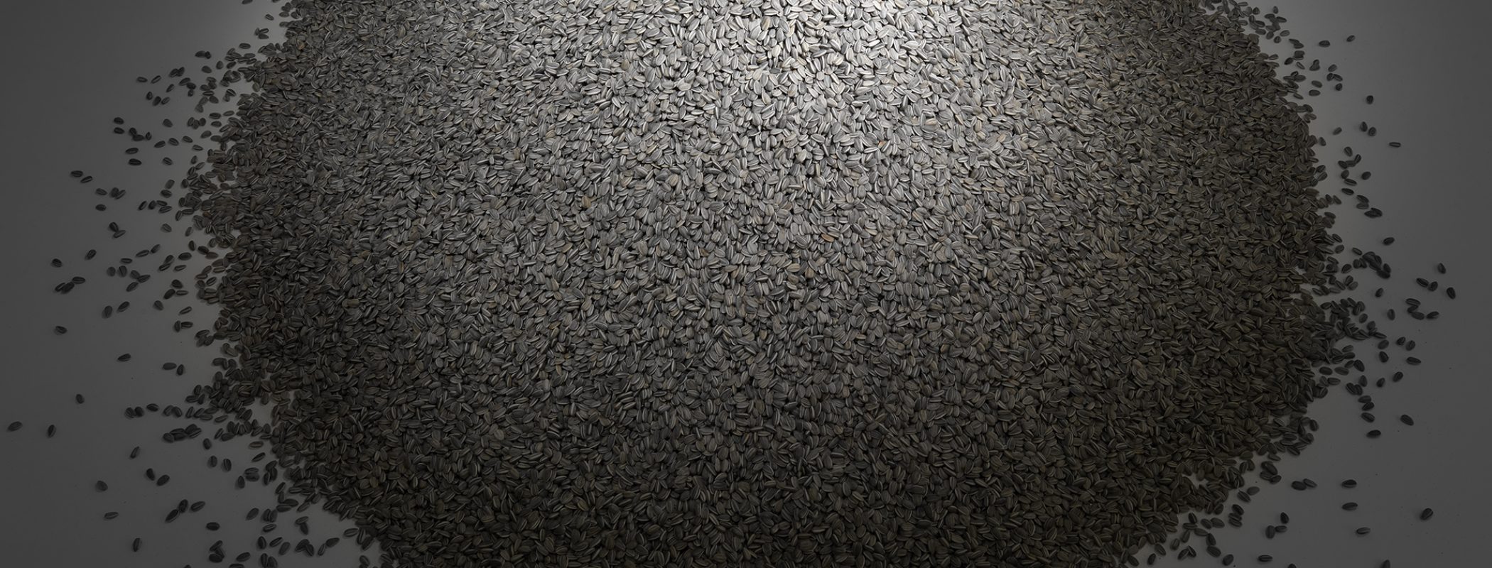 Figure 11:11. Ai Weiwei, Sunflower Seeds, 2009, porcelain, weight approx. 500kg, installed approx. 150-160 cm, diameter, courtesy of Ai Weiwei and White Rabbit Collection, Sydney.