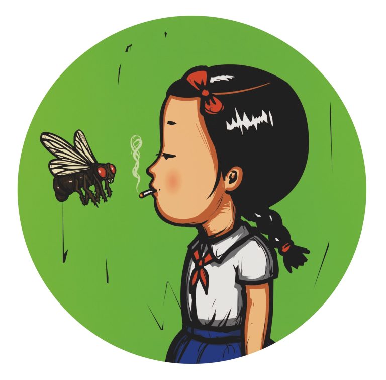 Figure 11:13. Bu Hua, Beauty No. 3., 2008, pigmented inkjet print, 100 x 100 cm, image courtesy of Bu Hua and White Rabbit Collection, Sydney, Australia.