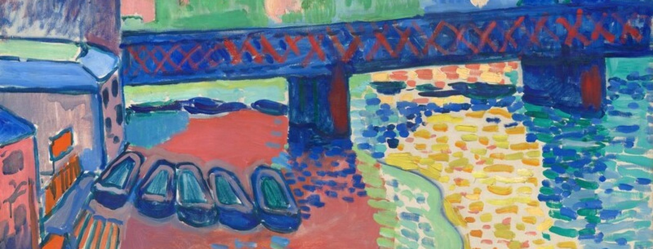 Figure 12:8. André Derain Charring Cross Bridge, 1906, oil on canvas, 82 x 101 cm, National Gallery of Art, Washington D. C., U.S.A.