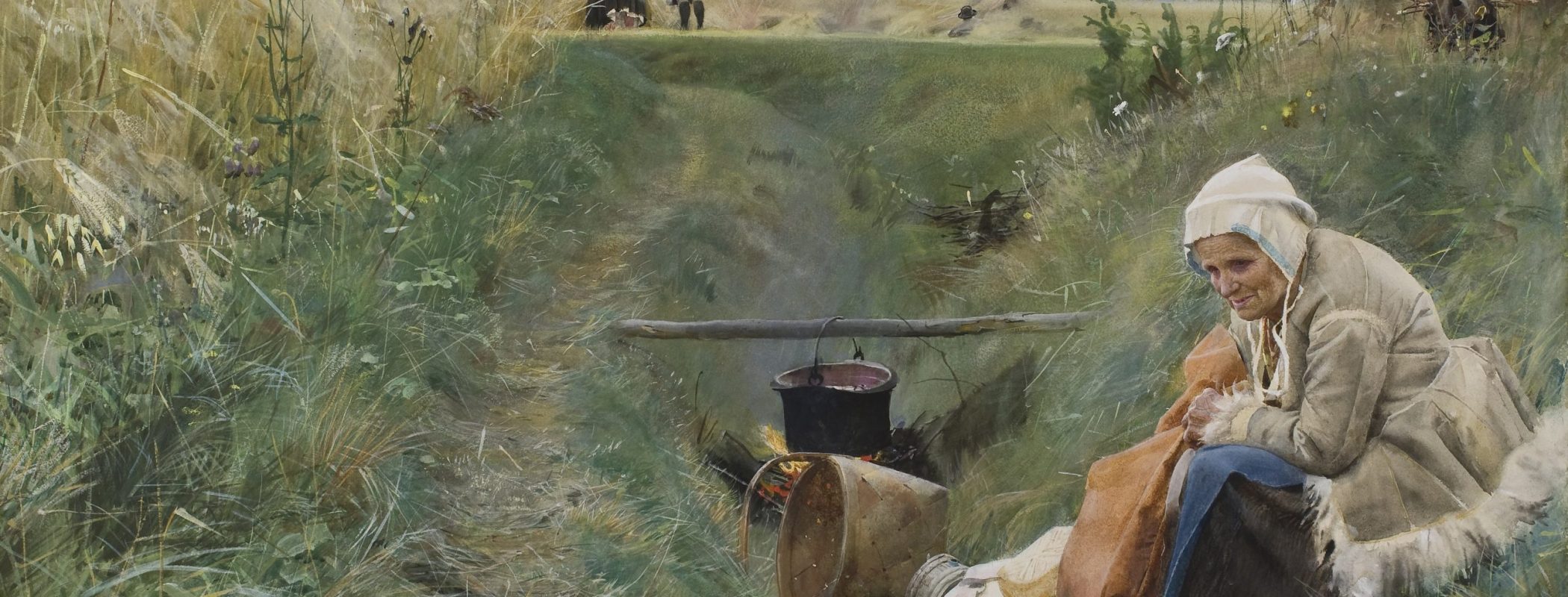 Figure 8:2. Anders Zorn, Our Daily Bread (Vårt dagliga bröd), 1886, watercolour on paper, 68 x 102 cm, Nationalmuseum, Stockholm, Sweden.